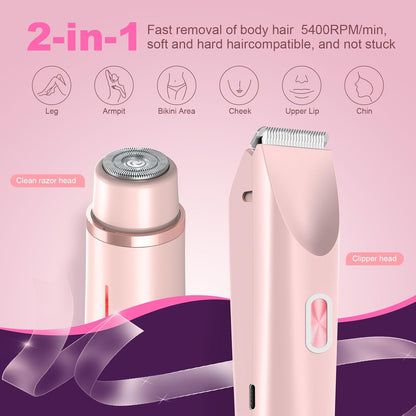 SheGlide 2-in-1 Body Shaver